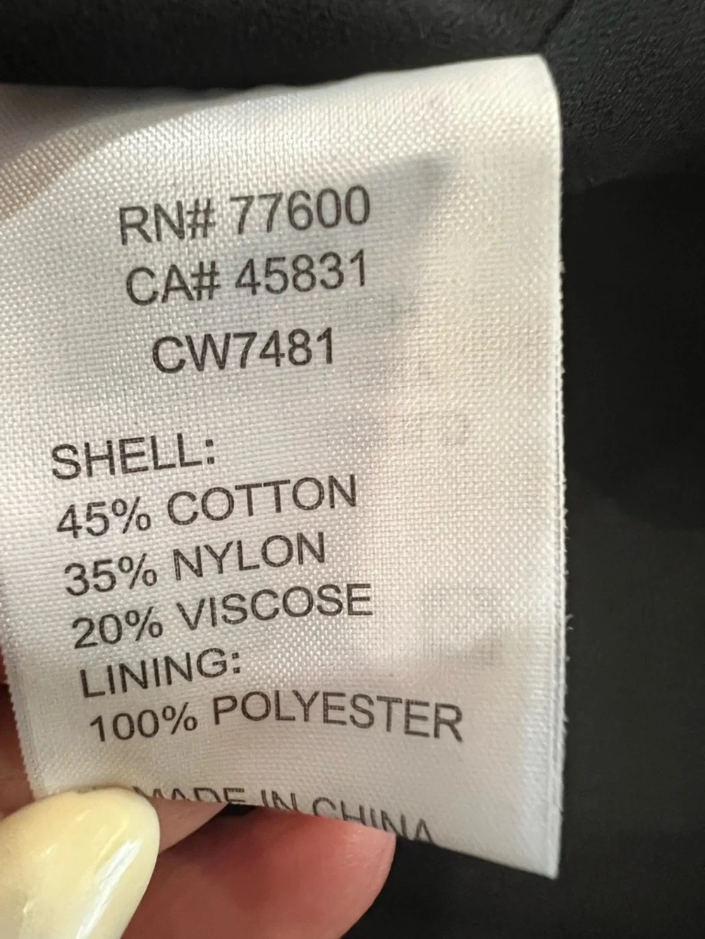 Chaser nwt black